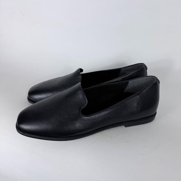 Vionic Willa 2.0 Loafers Women 9 Black Leather Pointed Toe Comfort Slip-On Flats - Picture 5 of 10
